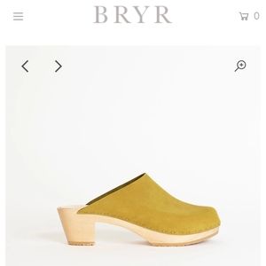 Bryr Clementine Mid-heel in Fennel